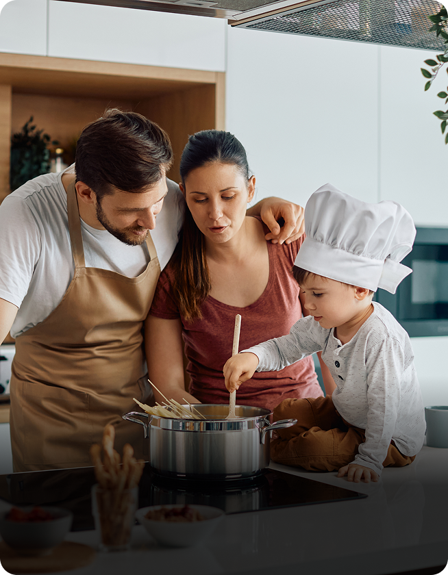 La routine du dimanche avec les enfants : préparons des Carbonara ensemble !